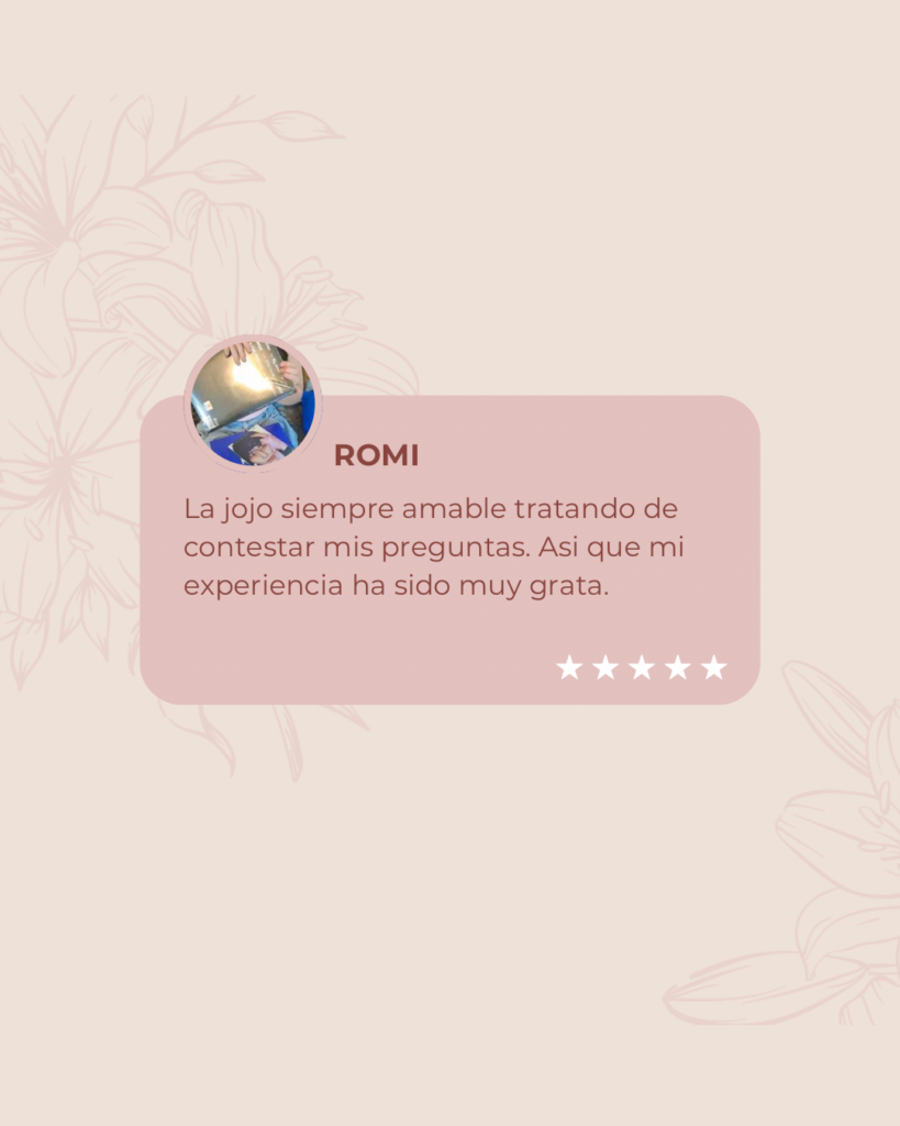 post de instagram testimonio clientes minimalista rosa 4